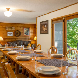 Heritage family reunion cabin Dining Room