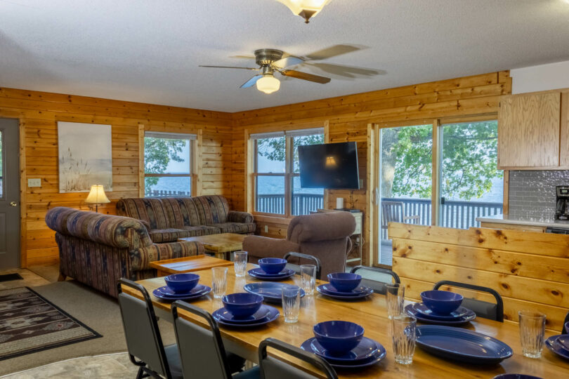 Cabin Shoreview Dining Room