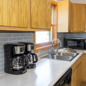 Shoreview Family Reunion Cabin Kitchen